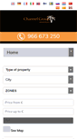 Mobile Screenshot of channelgroupinmobiliaria.com